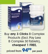 Clicks B Complex Products-Per Pack