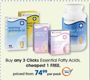 Clicks Essential Fatty Acids-Per Pack