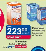 Pharmaton ProActive Daily Supplement-60 Caplets Per Pack