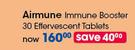 Airmune Immune Booster Effervescent-30 Tablets Per Pack