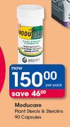 Moducare Plant Sterois & Sterolins-90 Capsules Per Pack