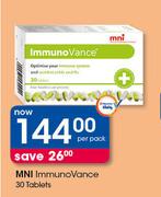 MNI ImmunoVance-30 Tablets Per Pack
