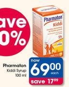 Pharmaton Kiddi Syrup-100ml Each