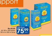Bio-Strath 60, 100 Or 300 Tablets, 100ml Or 200ml Syrup-Each