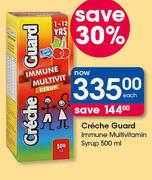 Creche Guard Immune Multivitamin Syrup-500ml Each