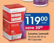 Lerumo Lamadi Tincture-50ml Or 90 Capsules Each