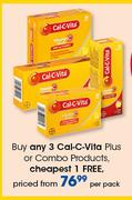 Cal-C-Vita Plus Or Combo Products-Per Pack