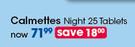 Calmettes Night-25 Tablets Per Pack