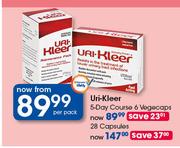 Uri-Kleer 5 Day Course-28 Capsules Per Pack