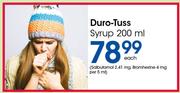 Duro-Tuss Syrup-200ml Each