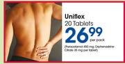 Uniflex Tablets-20's Per Pack