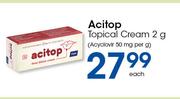 Acitop Topical Cream 2 g-Each