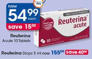 Reuterina Acute Tablets-10's Each