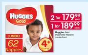Huggies Gold Disposable Nappies Jumbo Pack