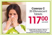 Corenza C Effervescent Tablets-20's Per Pack