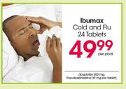 Ibumax Cold And Flu Tablets-24's Per Pack