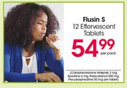 Flusin S Effervescent Tablets-12's Per Pack