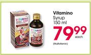 Vitamino Syrup-150ml Each