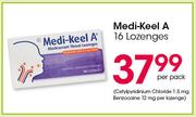 Medi-Keel Lozenges-16's Per Pack