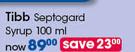 Tibb Septogard Syrup-100ml Each