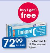Linctomed C Effervescent Tablets-12's Per Pack