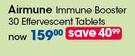 Airmune Immune Booster Effervescent Tablets-30's Per Pack
