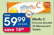 Efferflu C Immune Booster Effervescent Tablets-20's Per Pack
