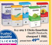 Clicks Essentials Health Products-Per Pack