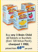 Brain Child Tablets 60's Or Burstlets-Per Pack