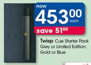 Twisp Cue Starter Pack Grey Or Limited Edition-Each