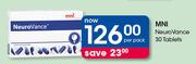Mni NeuroVance Tablets-30's Per Pack