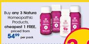 Natura Homeopathic Products-Per Pack