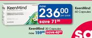 Keen Mind Capsules-30's Per Pack