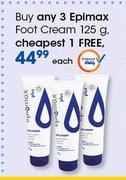 Epimax Foot Cream-125g Each