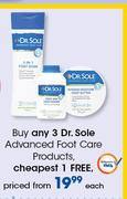 Dr. Sole Advanced Foot Care Products-Each