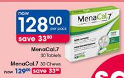 MenaCal.7 Tablets-30's Per Pack