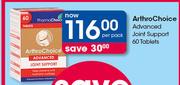 Arthochoice Advanced Joint Support Tablets-60's Per Pack