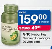 GNC Herbal Plus Garcinia Combogia Vegecaps-90's Per Pack