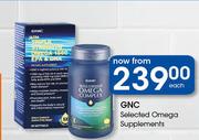 GNC Selected Omega Supplements-Each