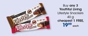 1Youthful Living Lifestyle Snackers-40g Each