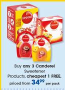 Canderel Sweetener Products-Per Pack