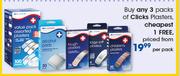 Clicks Plasters-Per Pack
