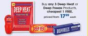 Deep Heat Or Deep Freeze Products-Each