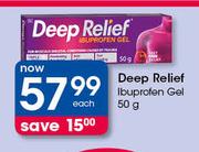 Deep Relief Ibuprofen Gel-50g Each 