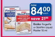Kroko FingerFix Or SkinFilm Liquid Plaster-10ml Each 