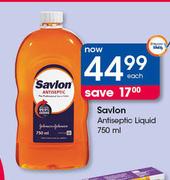 Savlon Anti-Septic Liquid-750ml Each 