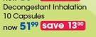 Karvol Decongestant Inhalation-10 Capsules Each