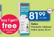 Salex Paediatric Metered Saline Spray-30ml Per Offer