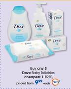 Dove Baby Toiletries-Each