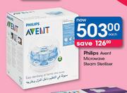 Philips Avent Microwave Steam Steriliser-Each